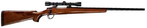 Sako Model A III Custom Rifle 375 Weatherby Mag 25" Barrel Walnut Stock With Weaver K4-1 Scope
