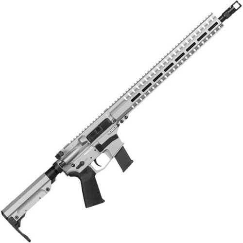 CMMG Resolute 300 MkG .45 ACP AR-15 Semi Auto Rifle 16" Barrel 13 Rounds Uses for Glock Style Magazines RML15 M-LOK Handguard RipStock Collapsible Stock Titanium Finish