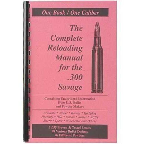 Loadbooks USA .300 Savage. Each
