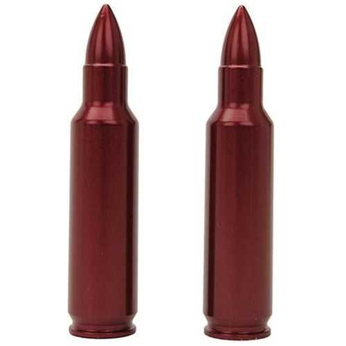 A-Zoom Snap Caps 25-06 Remington Aluminum Red, 2 Pack Model: 12256
