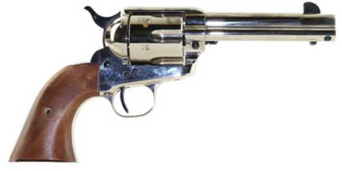 Standard Manufacturing 1873 SAA Revolver .45 Colt 5.5" Barrel Nickel Plated 1 Piece Grip