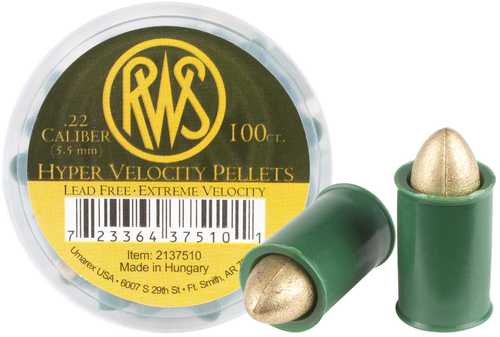 Umarex USA Hyper Velocity Pellets .22 Caliber, 100 ct. 2137510