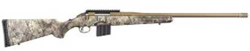 Ruger American Rifle 350 Legend 22" Threaded Barrel Go Wild Camo Stock Bronze Finish