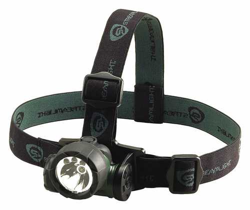 Streamlight Trident Headlight 1 Green LED & 2 White LEDs (Batteries Included) 61051