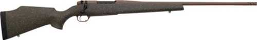 Weatherby MK-V WEATHERMARK LT Rifle 257 26" Barrel FDE Cerakote Finish With Speckle Stock 3+1 Capacity