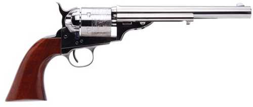 Cimarron 1872 Open Top Navy Revolver 45 Colt 7.5" Nickel Finish Walnut Grips
