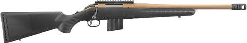 Ruger American Rifle Predator<span style="font-weight:bolder; "> 350</span> <span style="font-weight:bolder; ">Legend</span> 16" Barrel 5 Round Flat Dark Earth Finish Black Syntehtic Stock