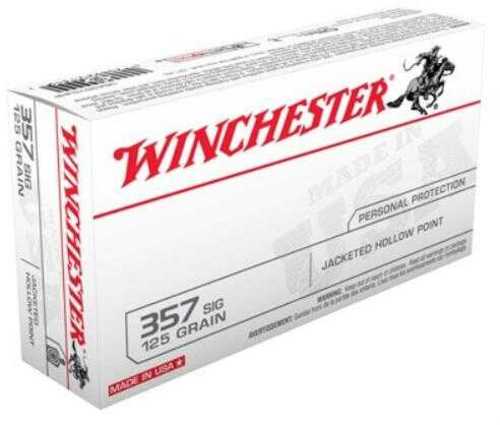 357 Sig 50 Rounds Ammunition Winchester 125 Grain Hollow Point