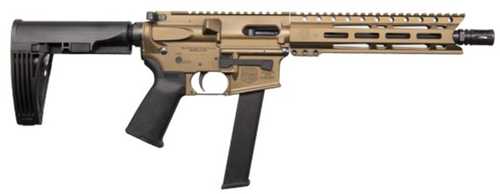 Diamondback DB9 Semi-Automatic Pistol 9mm Luger 10" Barrel Black Gearhead Works Tailhook Mod2 Brace Midnight Bronze Receiver