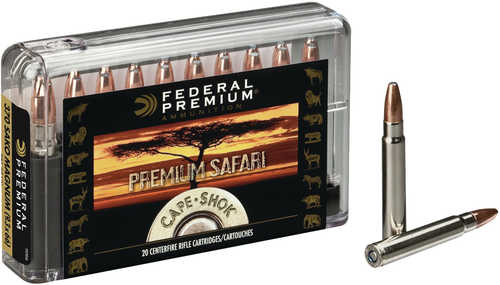 370 Sako Magnum 20 Rounds Ammunition Federal Cartridge 286 Grain Soft Point