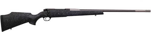 Mark V Accumark Bolt Action Rifle 26" Barrel 6.5-300 Weatherby 3+1 Black With Grey Webbing