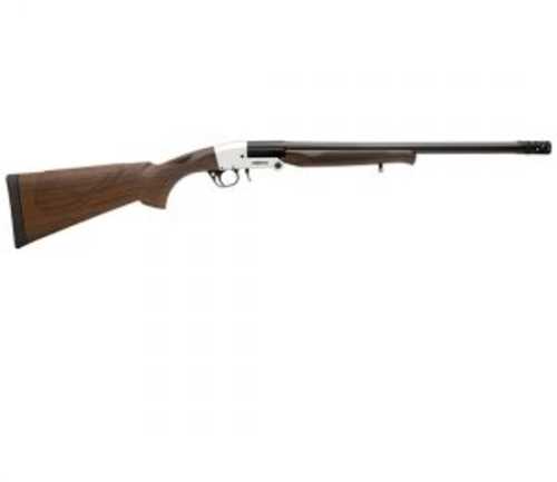 RIA Imports Traditional Single Shot 12 Gauge Shotgun 20" Barrel 3" Chamber Wood Grain Polymer Stock Silver/Blued Finish