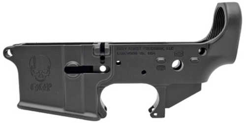 Grey Ghost Precision Cornerstone AR-15 Forged Stripped Lower Reviver 223 Rem/5.56 NATO, Black Finish GGPC