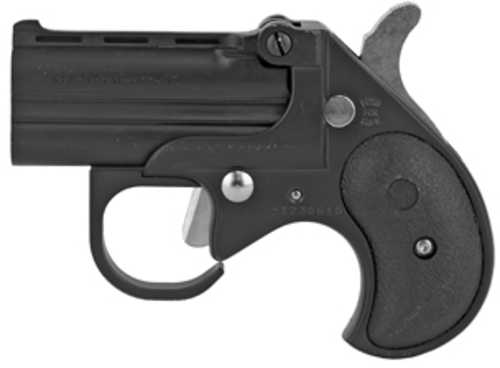 Cobra Pistols Big Bore Derringer with Guardian Package 9MM 2.75" Barrel Alloy Frame Black Synthetic Grips Fixed Sights 2Rd Cable Gun Lock Included BBG9BB