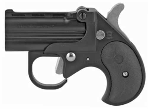 Bearman Pistols Big Bore Derringer 38 Special 2.4" Barrel Alloy Frame Black Finish Synthetic Grips Fixed SightS 2RD BBG38BB