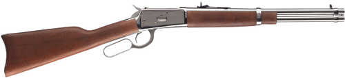 Rossi R92 <span style="font-weight:bolder; ">Lever</span> <span style="font-weight:bolder; ">Action</span> Carbine 44 Remington Magnum 8 Round Stainless Steel 16" Barrel Hardwood