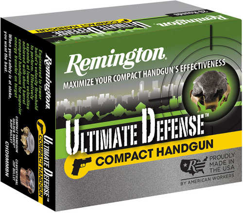 9mm Luger 20 Rounds Ammunition Remington 124 Grain Hollow Point
