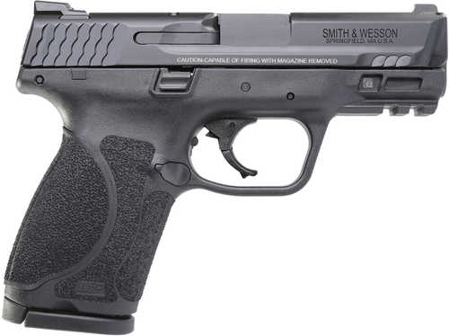 Smith & Wesson M&P 9 M2.0 Compact Semi Automatic Pistol 9mm Luger 3.60" Barrel 10 Round Black