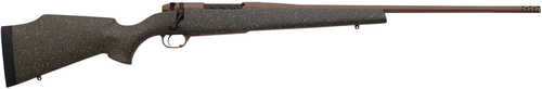 Weatherby Mark V Weathermark LT *Left Hand* Bolt Action Rifle 6.5x300 Mag 3 Round 26" Barrel Green With FDE Speckle Flat Dark Earth Cerakote