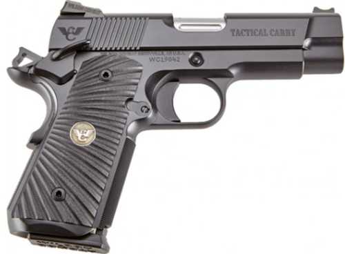 Wilson TC-CP-45A .45 ACP 4" Compact 7-Shot Magazine Black Semi Auto Pistol