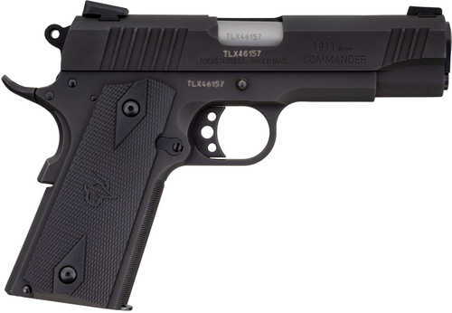 Taurus 1911 Commander Semi Automatic Pistol 9mm Luger 4.2" Barrel 9 Round Capacity Black