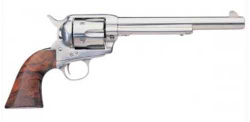 Taylor/uberti 1873 Cattleman 357 Mag 7.5" Barrel Stainless: Smooth Walnut Grip