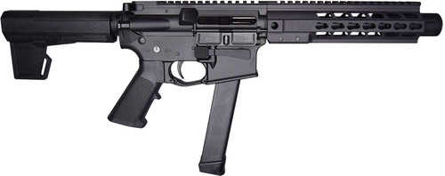 Brigade Manufacturing BM-9 AR-15 Semi Automatic Pistol With Brace 9mm Luger 9" Barrel 33 Round Black Graphite