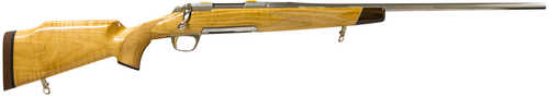 Browning X-Bolt White Gold Bolt Action Rifle 280 Remington 22" Octagon Barrel 3 Round Maple Stock Stainless Steel