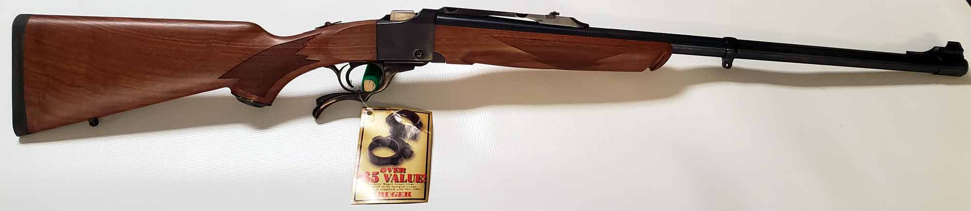 Ruger No. 1 Falling Block Rifle 416 Ruger 24" Barrel Single Shot Walnut Stock 11338