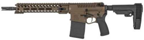 Patriot Ordnance Revolution AR Pistol With Brace 308 Winchester 12.50" Barrel 20 Round Burnt Bronze Finish