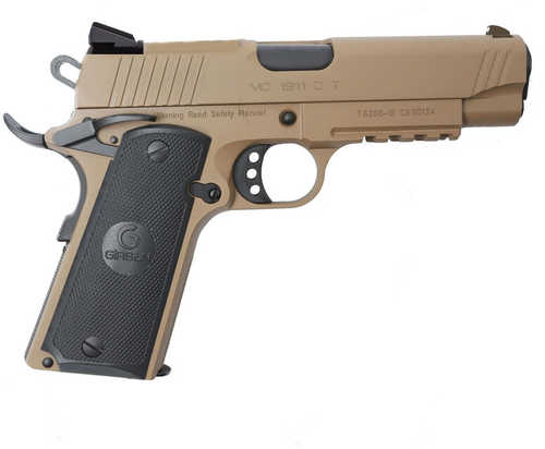 EAA GiRSAN MC1911C Commander 45ACP 4.4" 8Rd FDE-img-0