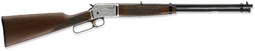 Browning BL-22 Grade II Lever Action Rifle 22 Short Long 15 Round 20" Barrel Satin Walnut Stock Nickel Receiver