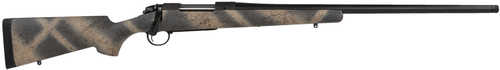 Bergara B-14 Ridge XTR Bolt Action Rifle 308 Winchester 20" Woodland Camo Custom Grayboe Stock Matte Blued