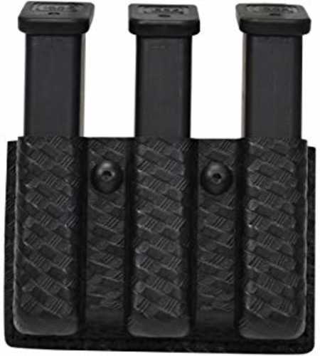 Safariland Model 775 Slimline Open Top Triple Magazine Pouch For 2.25" Duty Belts Fits Glock 17 Loop Hardshell STX