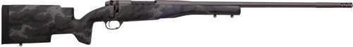 Weatherby Mark V Accumark Pro Left Handed Rifle 6.5x300 Mag 26" Barrel Tungsten Gray Cerakote Carbon Fiber Stock