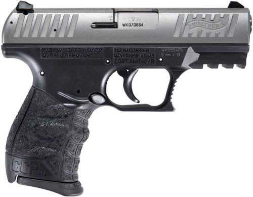 Walther Arms CCP M2 Semi Automatic Pistol 380 ACP 3.54" Barrel 8 Round Black Polymer Frame Stainless Slide