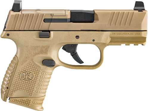 FN Semi-Auto Pistol 509C MRD 9MM FDE 3.7 15+1 FS STRIKER FIRED/NO MANUAL SAFETY 9mm Barrel 3.7"