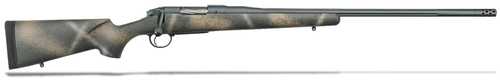 Bergara Premier Highlander Rifle 300 Win Mag 24" Barrel Woodland Camo Grayboe Stock Sniper Cerakote