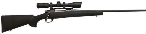 Howa Game King 243 Winchester Package 22" Barrel 5 Round Hogue OverMolded Black Stock Nikko Stirling 3.5-10x44 GameKing Scope Bolt Action Rifle HGK62107+