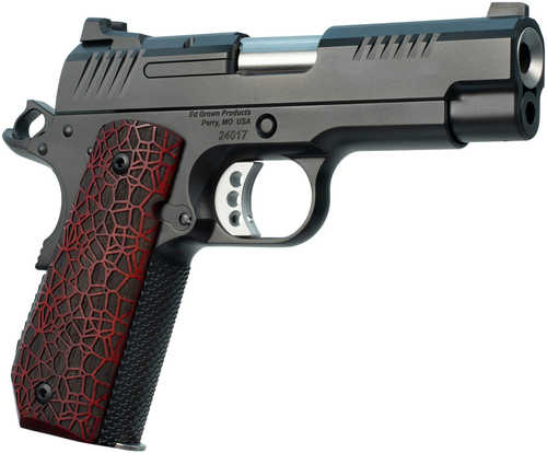 Ed Brown Evo KC9-G4 Pistol 9mm Luger 4" Barrel 9 Round Black Gen4 Stainless Steel Frame/Slide