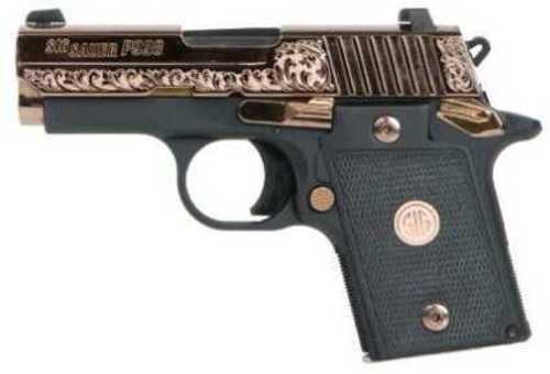 SIG Sauer P938 Rose Gold Semi Auto Pistol 9mm Luger 3" Barrel 6 Rounds SIGLITE Night Sites G10 Grips