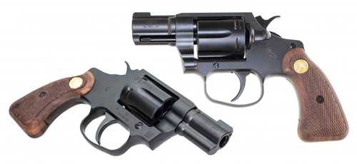 COLT COBRA 38SPL 2" Barrel WOOD GRIP BRASS BEAD 6RD