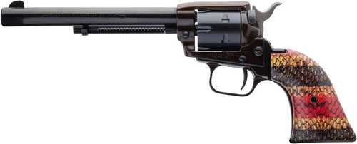 Heritage Manufacturing Revolver 22 LR BLUE 6.5" Barrel CORAL SNAKE GRIPS