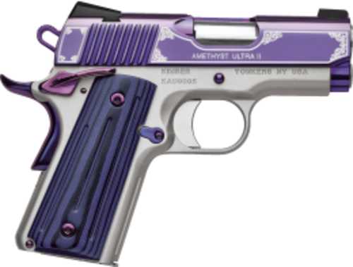 KIMBER AMETHYST ULTRA II Pistol 45ACP 3" Barrel 7+1 Capacity Purple Finish/G-10 Grips 3-dot Tritium Night Sights
