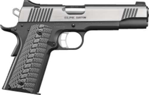 KIMBER ECLIPSE CUSTOM PISTOL 45ACP 5" Barrel 7+1 Capacity Charcoal Gray Finish/G-10 Grips Low-profile 3-dot Tritium Night Sights