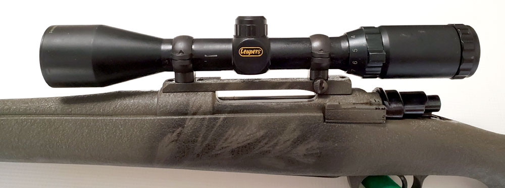 Interarms Mark X Custom Rifle 30-338 Win Mag With Leapers 3-9x40 MD1 Scope Reloading Dies and Brass