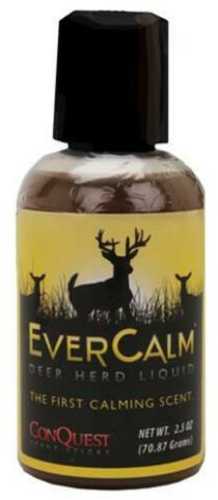 Click to see larger image. Conquest Scents Ever Calm Liquid Deer Herd Bottle 2.5 oz 1207