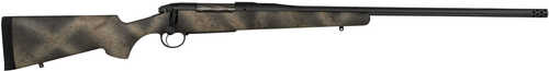 Bergara Premier Highlander Rifle 300 PRC 24" Barrel Woodland Camo And Sniper Gray Cerakote