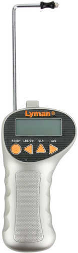 <span style="font-weight:bolder; ">Lyman</span> Digital Trigger Pull Gauge Tool Measures 0-12lb 1/10 oz. Accuracy Zippered Case Gray Polymer Handle 7832248