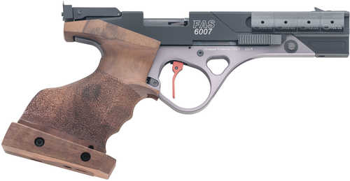 Chiappa FAS 6007 22 Long Rifle (LR) Double 5.63" 5+1 Ergonomic Walnut Grip Black Aluminum Frame